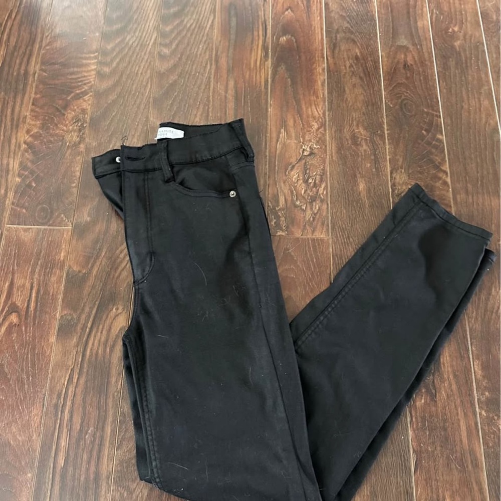 Dynamite Black Straight Leg Jeans